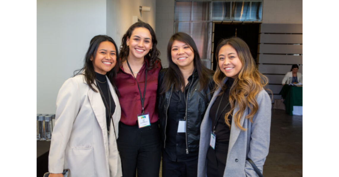 Attendees gather for picture at OWIB event