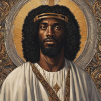 Black Jesus Wool Hair