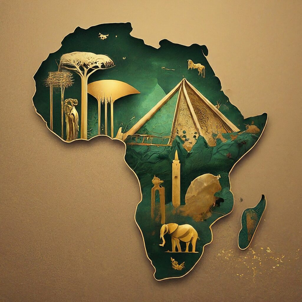 Custom African Map