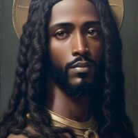 Black Jesus Iphone Wallpaper