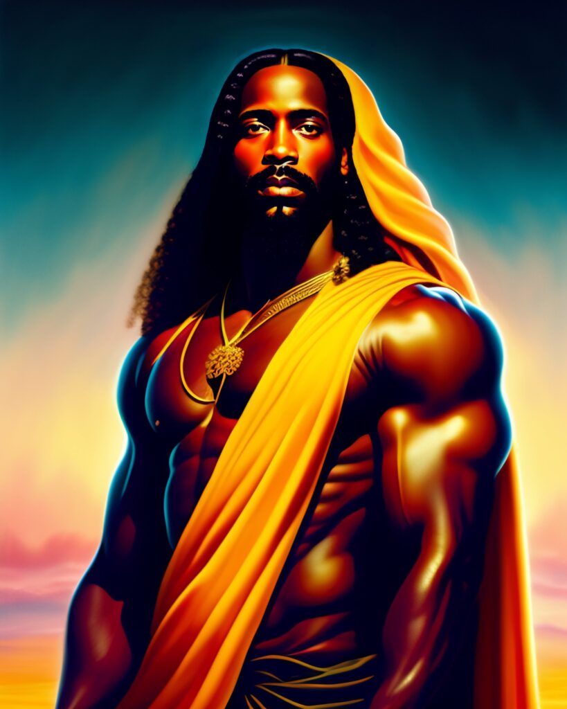 Black Jesus Photo