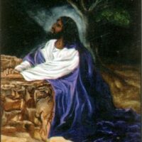 Black Jesus Praying