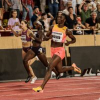 Julien Alfred Running On Track