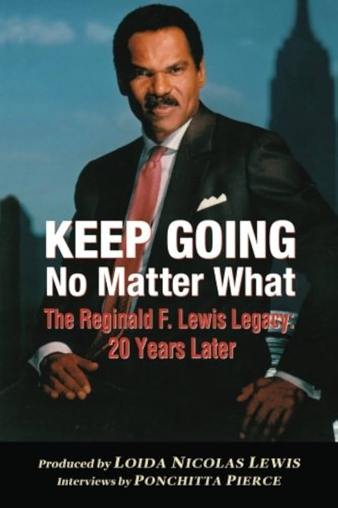 Keep Going Reginald Lewis Book Cover