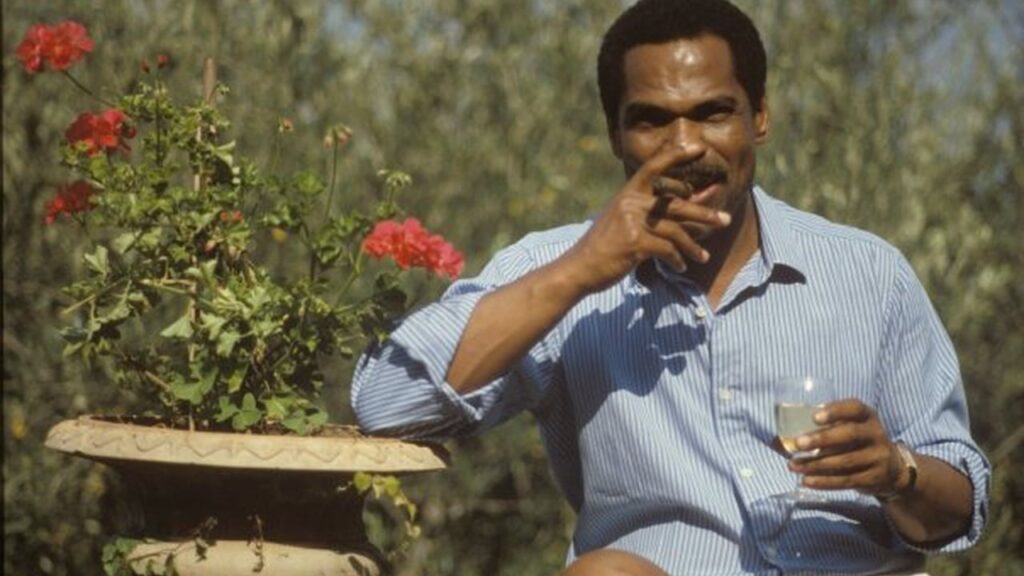 Reginald F Lewis Drinking Smoking