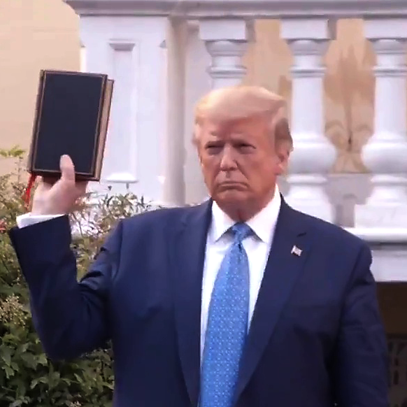 Bible, Trump, Oklahoma