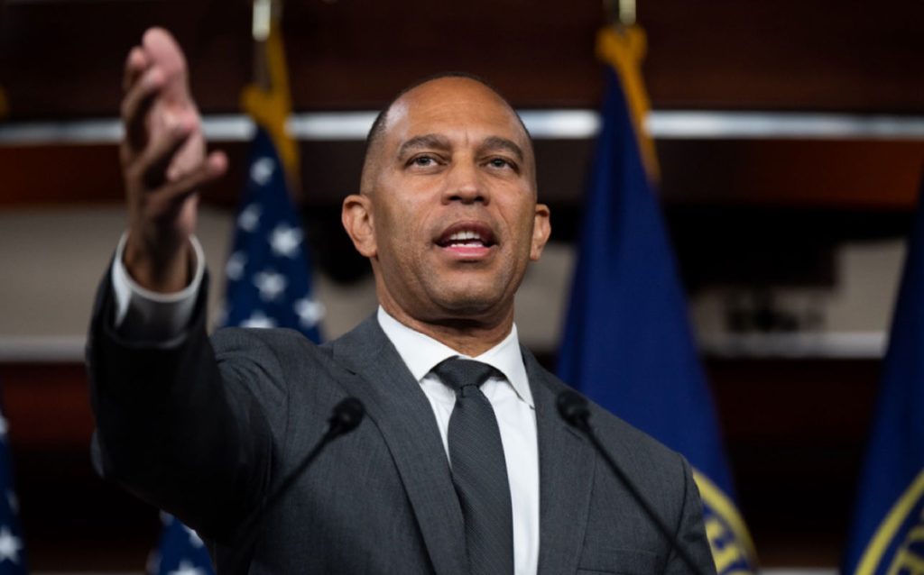 Hakeem Jeffries, spending bill